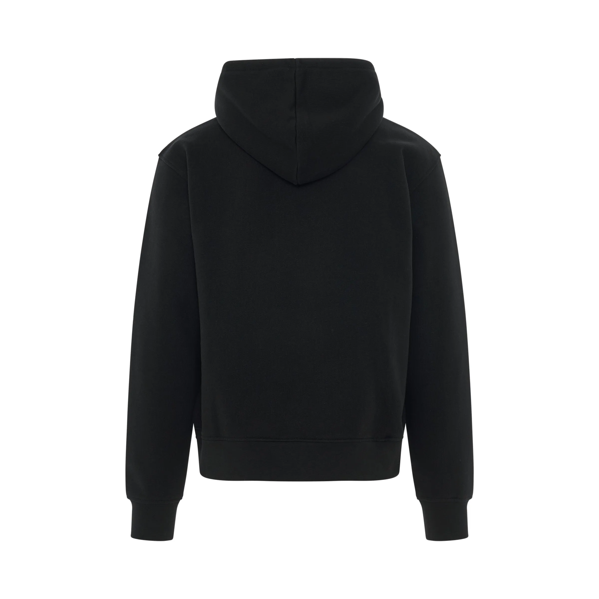 Signature Embroidered Logo Hoodie in Black sold by MARAIS product image thumbnail 4
