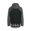 Triple Layered Hoodie in Black sold by MARAIS