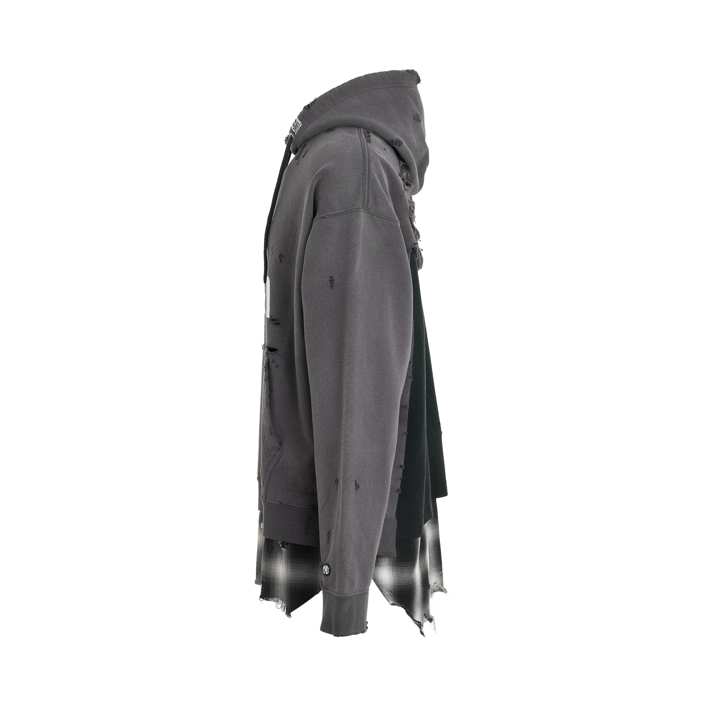 Triple Layered Hoodie in Black sold by MARAIS product image thumbnail 3
