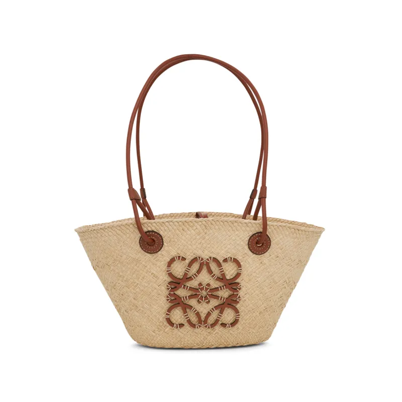Anagram Basket Small Bag in Natural/Tan sold by MARAIS