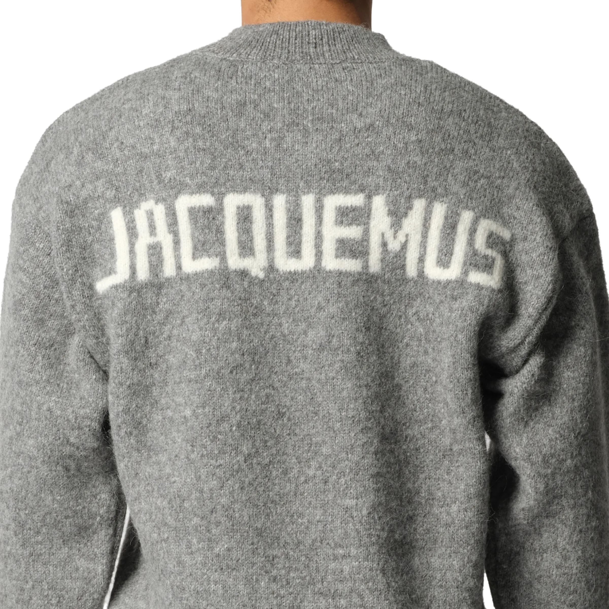 Le Pull Jacquemus in Grey sold by MARAIS product image thumbnail 3