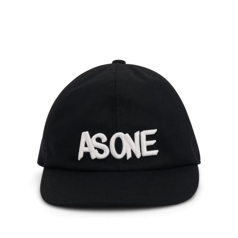 Eric Haze As One Cap in Black/White sold by MARAIS