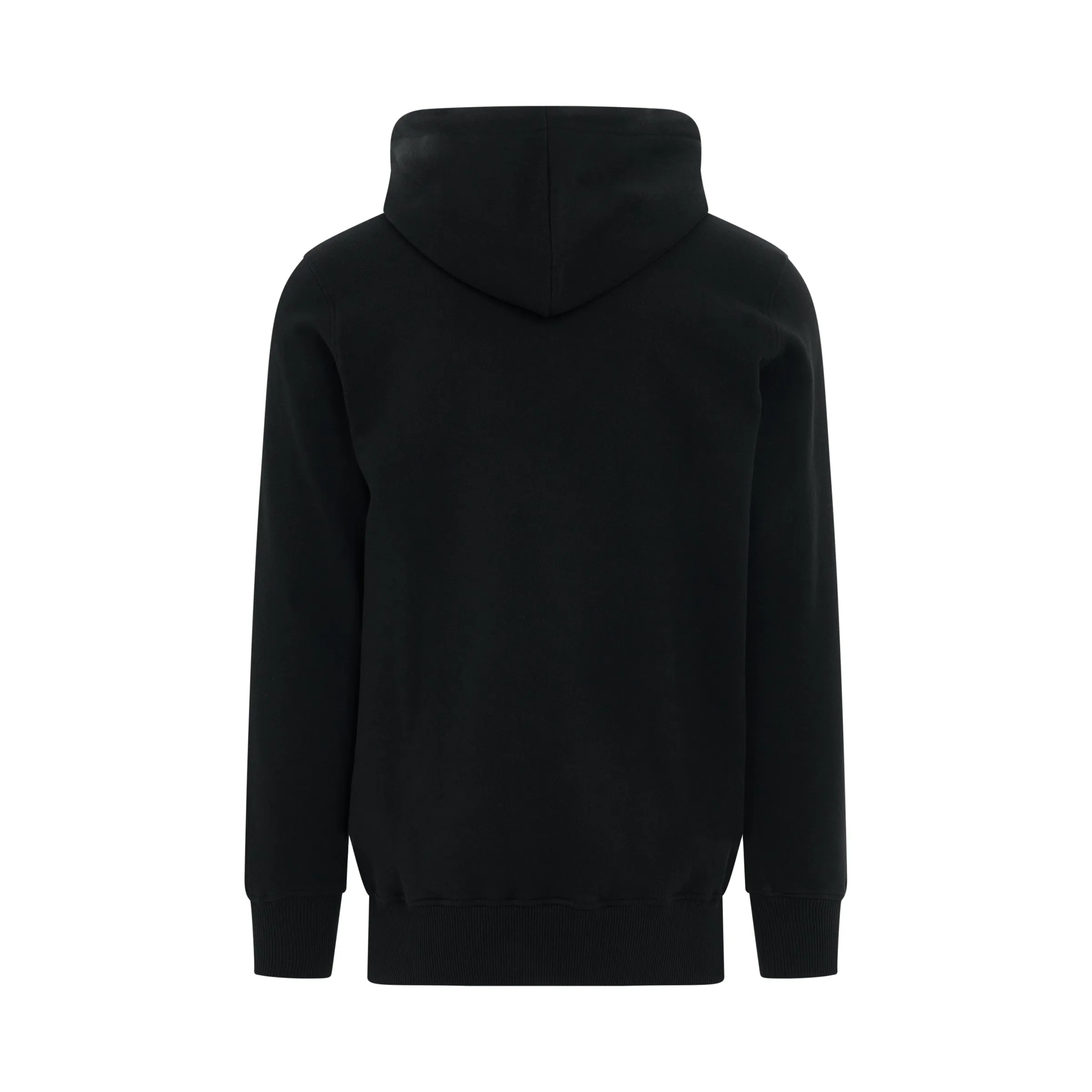Hooded Visual Sweatshirt in Black sold by MARAIS product image thumbnail 4