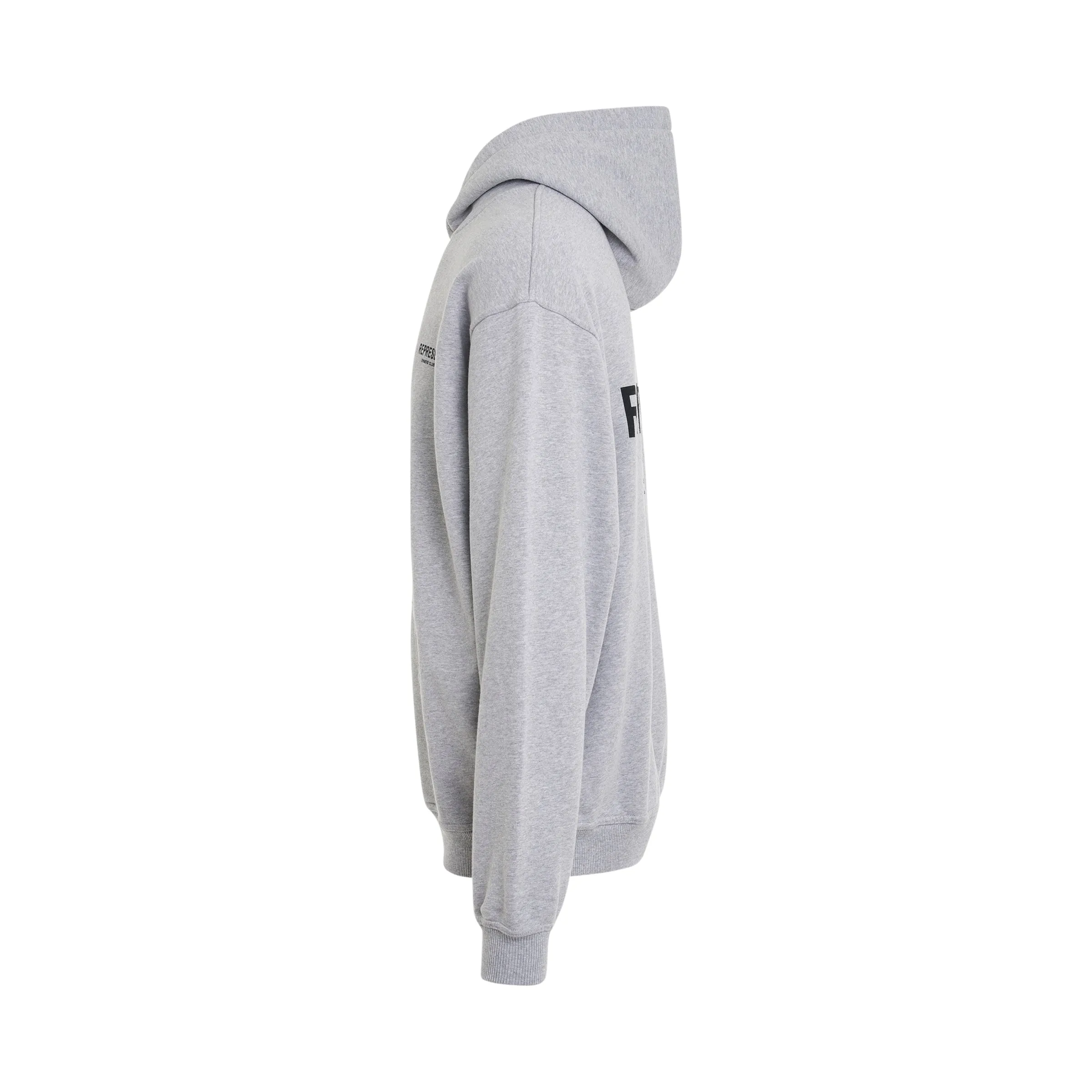 New Represent Owners Club Hoodie in Ash Grey/Black sold by MARAIS product image thumbnail 3