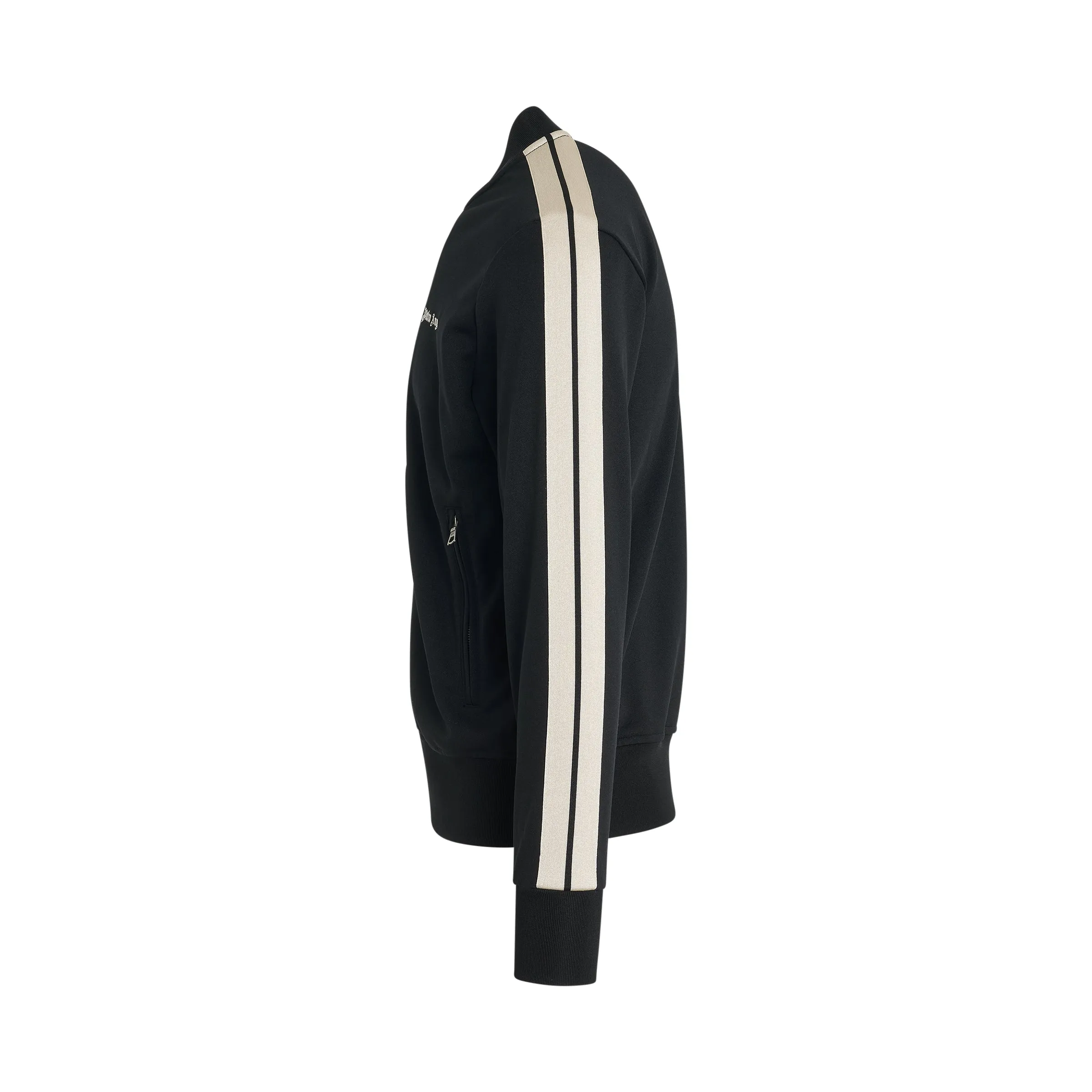 Classic Logo Bomber Jacket in Black/Off White sold by MARAIS product image thumbnail 3