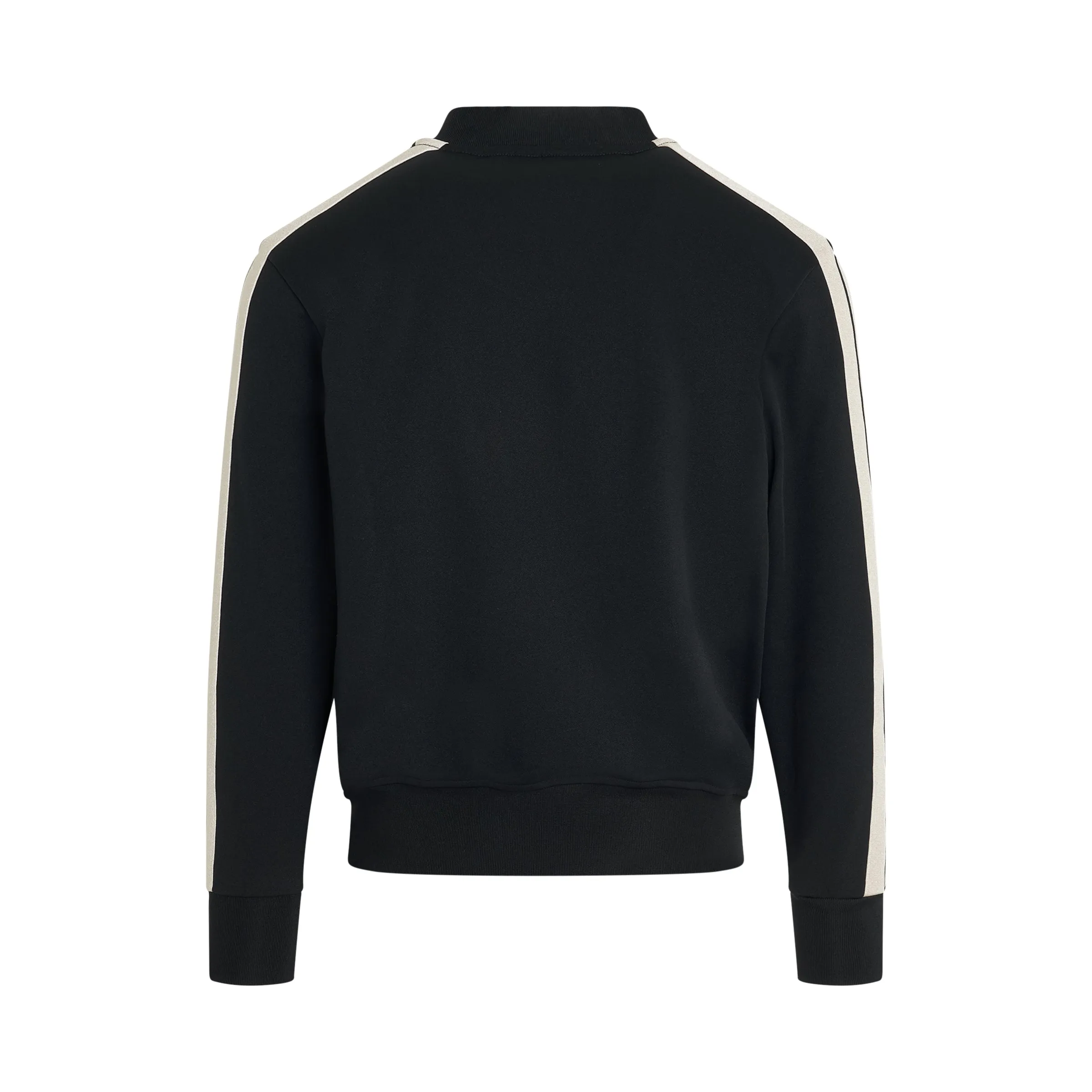 Classic Logo Bomber Jacket in Black/Off White sold by MARAIS product image thumbnail 4