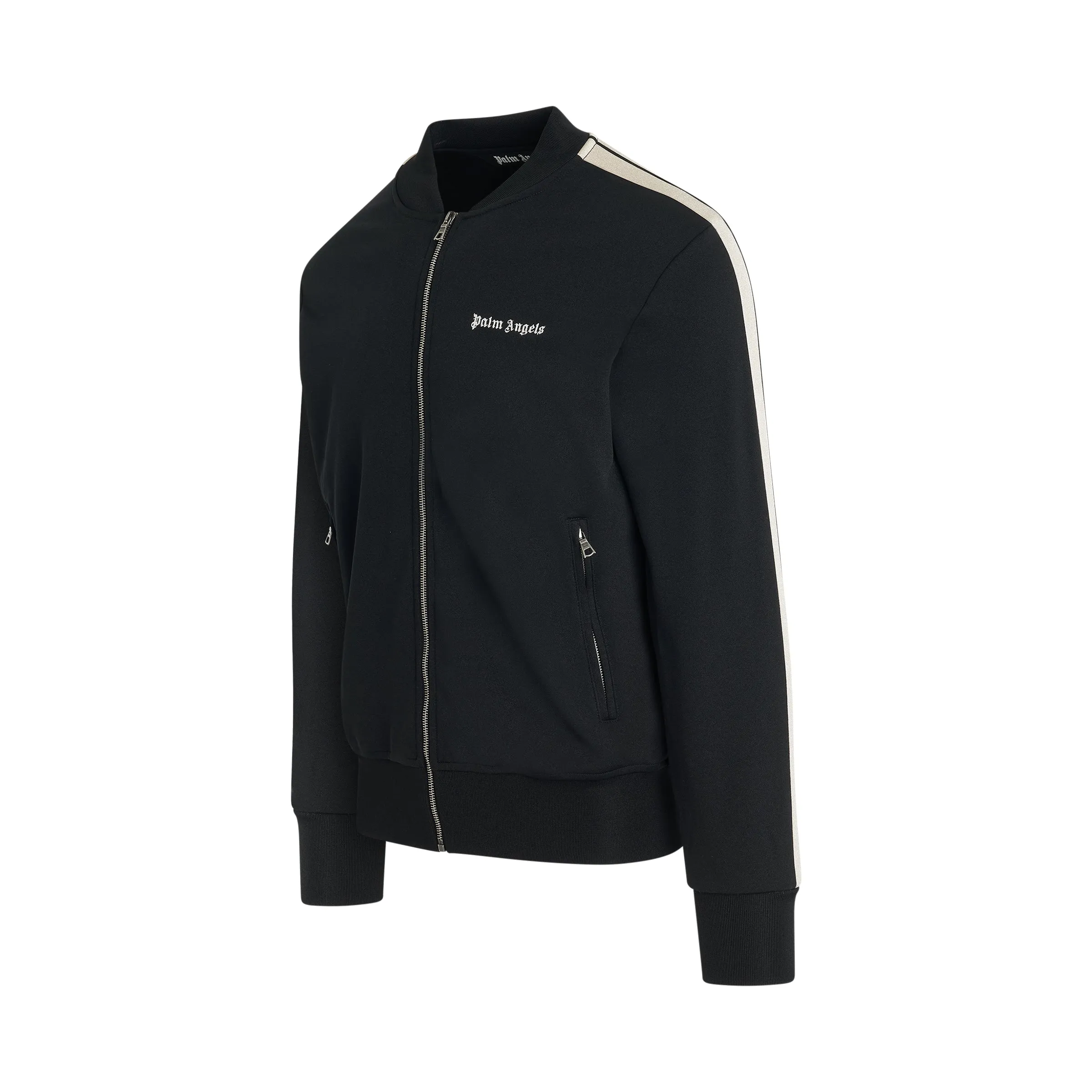 Classic Logo Bomber Jacket in Black/Off White sold by MARAIS product image thumbnail 2