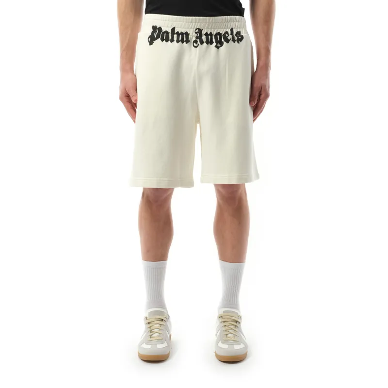 Classic Logo Sweatshorts in Off White/Black sold by MARAIS