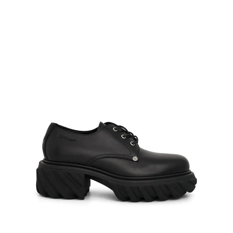 Exploration Derby Shoes in Black sold by MARAIS
