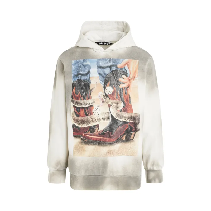 Dice Game Tie Dye Hoodie in Multicolour sold by MARAIS