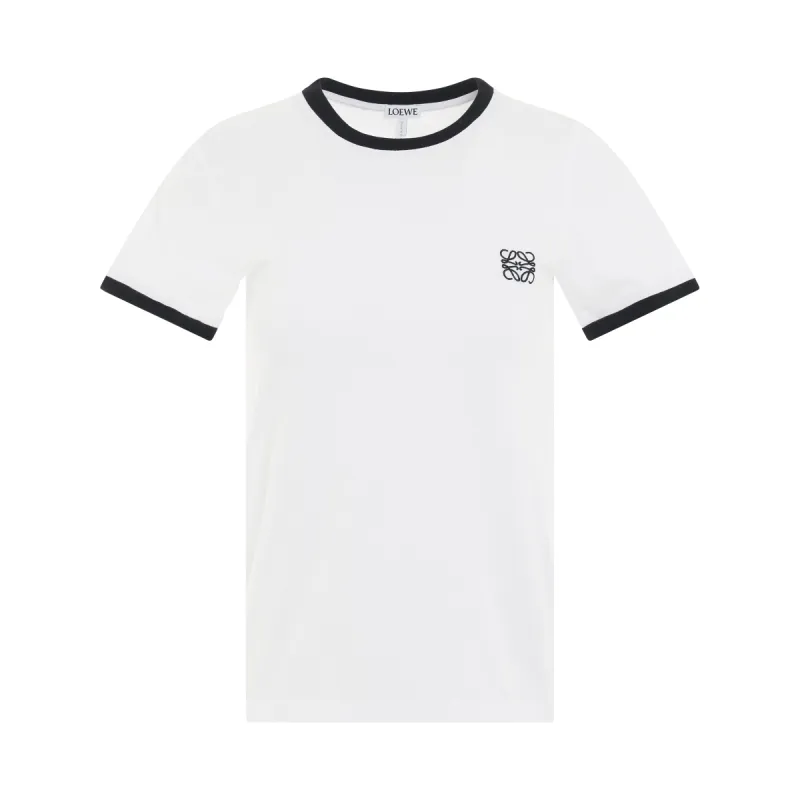 Anagram T-Shirt in White/Black sold by MARAIS