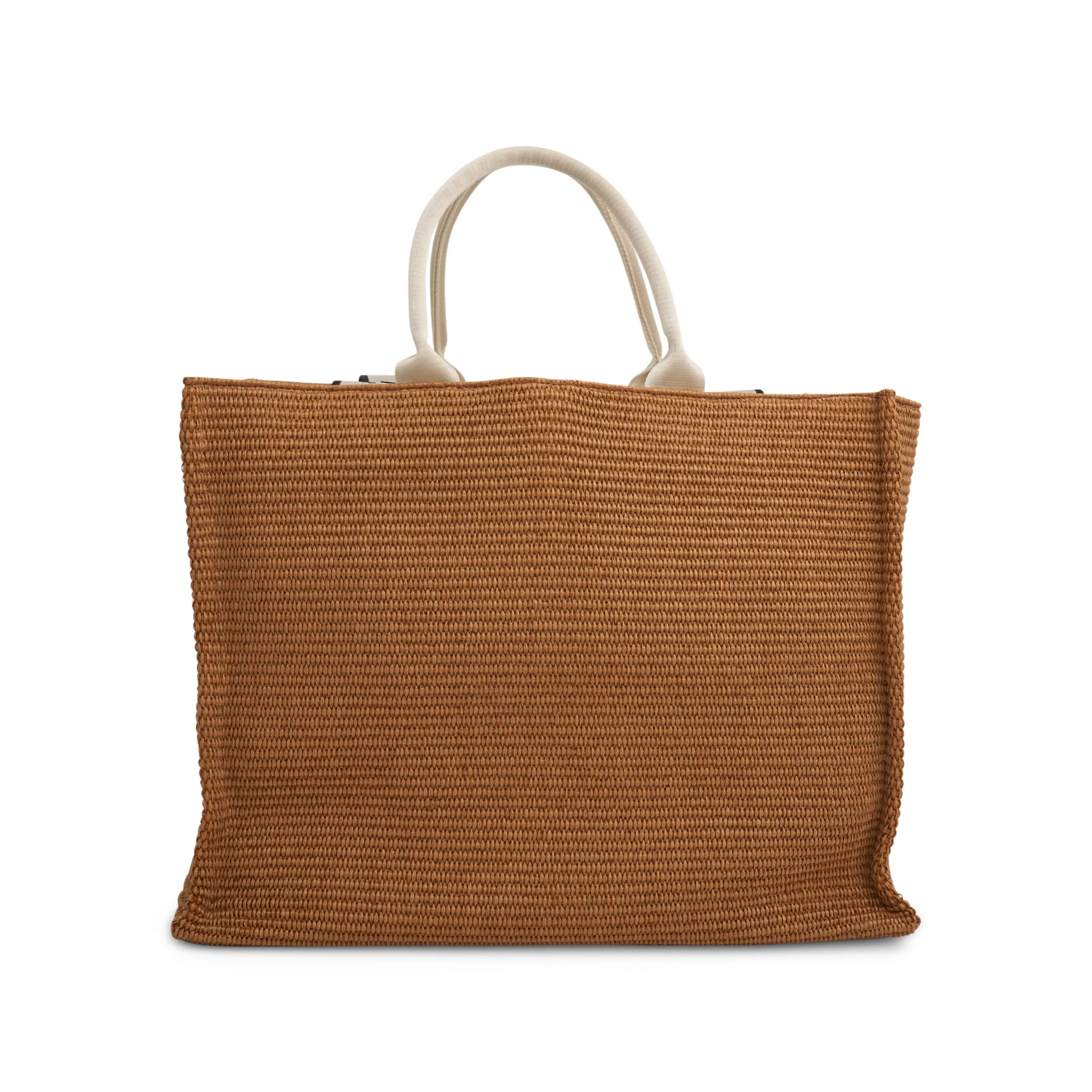 East West Tote Bag in Raw Sienna/Natural sold by MARAIS product image thumbnail 3