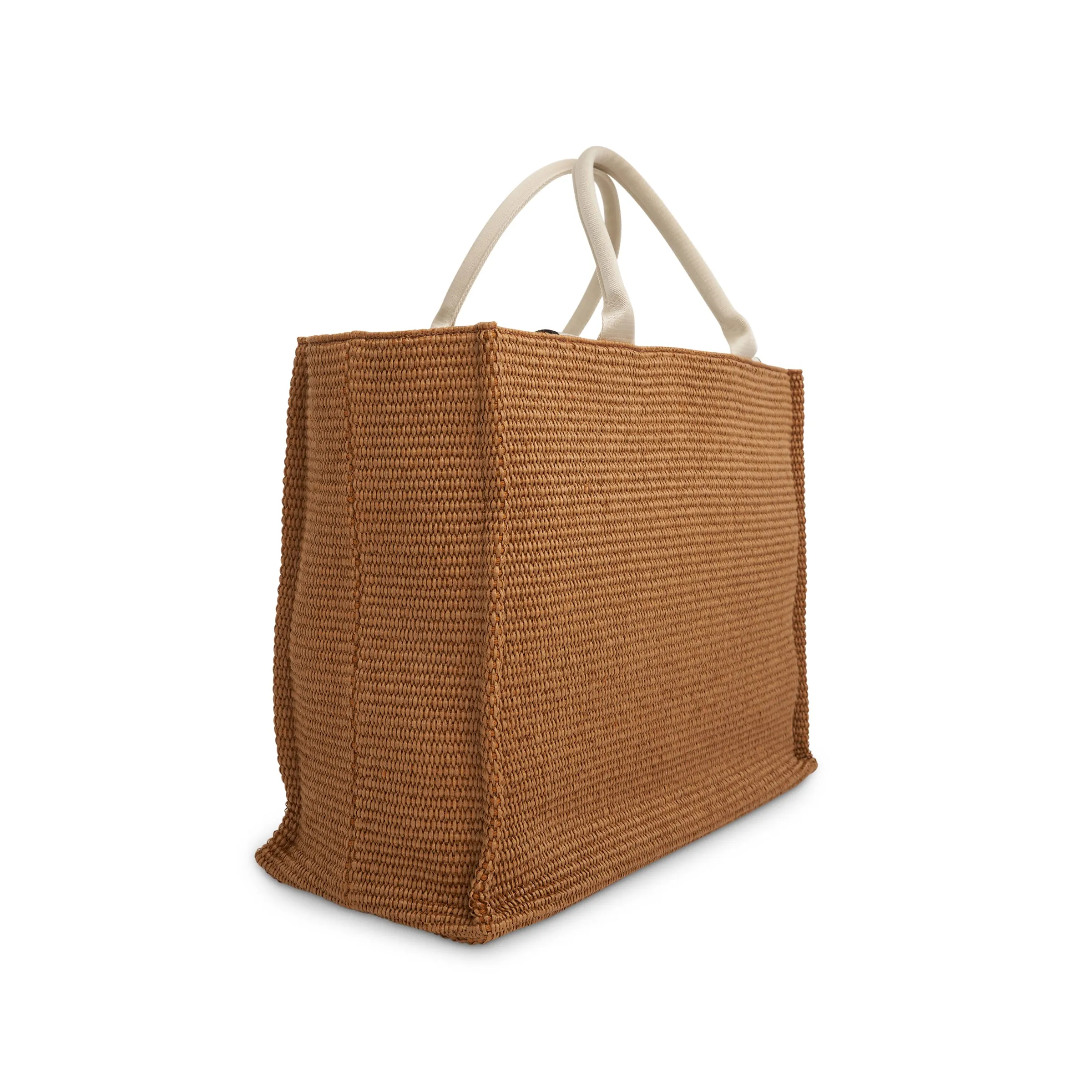 East West Tote Bag in Raw Sienna/Natural sold by MARAIS product image thumbnail 2