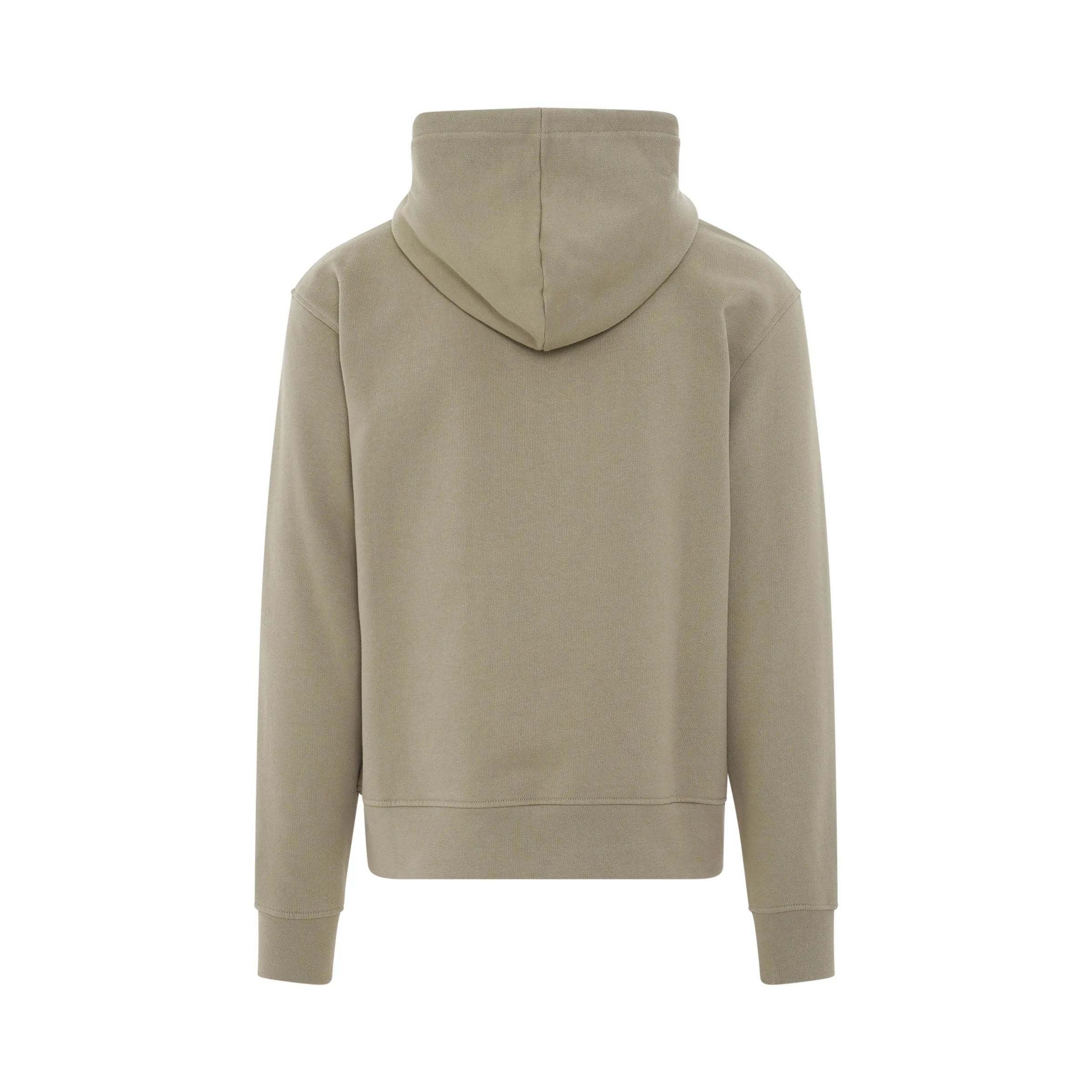 Signature Embroidered Logo Hoodie in Light Khaki sold by MARAIS product image thumbnail 4
