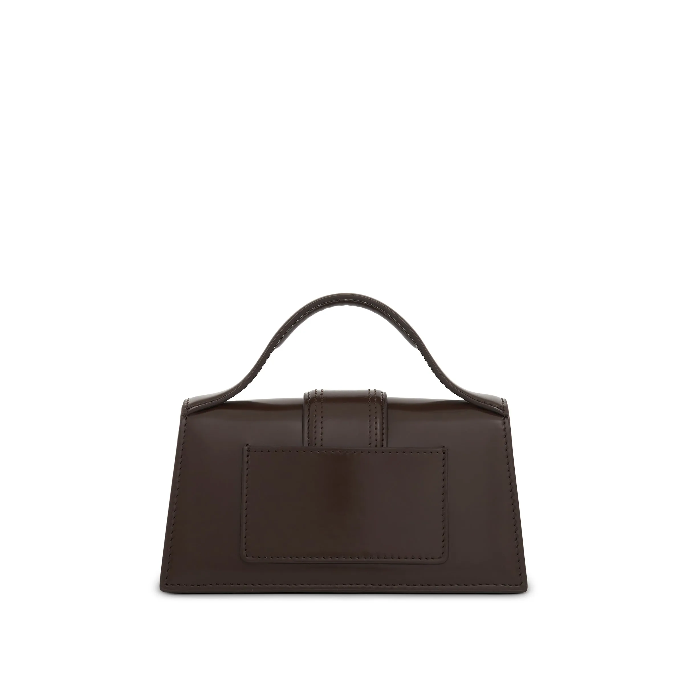 Le Bambino Small Patent Leather Bag in Midnight Brown sold by MARAIS product image thumbnail 3