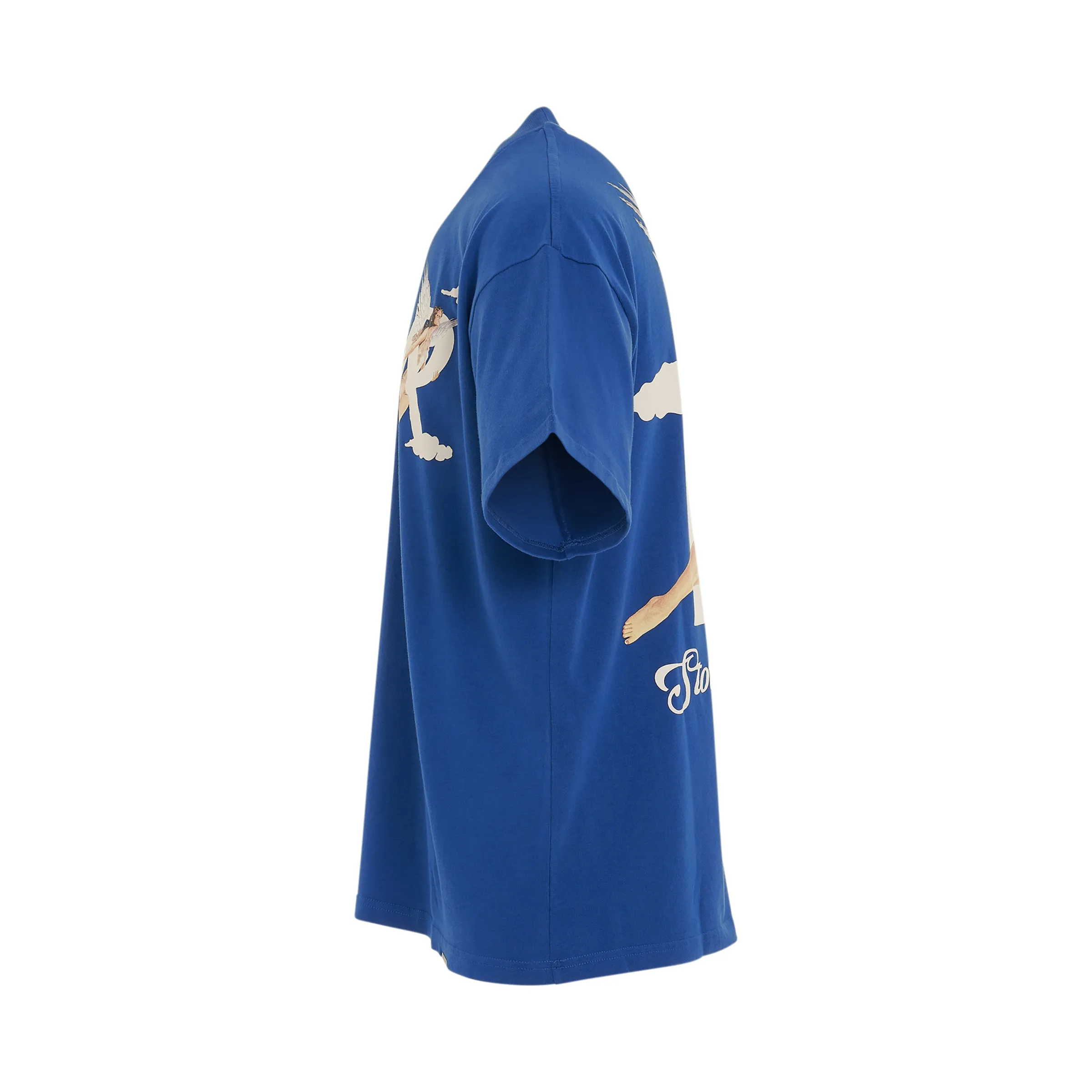 Storms in Heaven T-Shirt in Cobalt Blue sold by MARAIS product image thumbnail 3