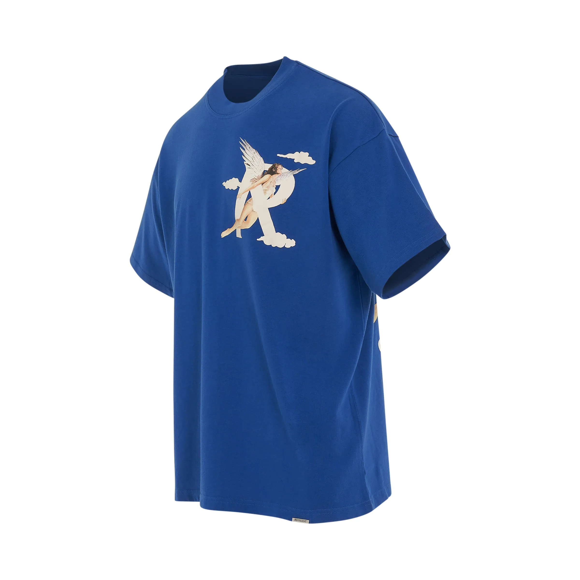 Storms in Heaven T-Shirt in Cobalt Blue sold by MARAIS product image thumbnail 2