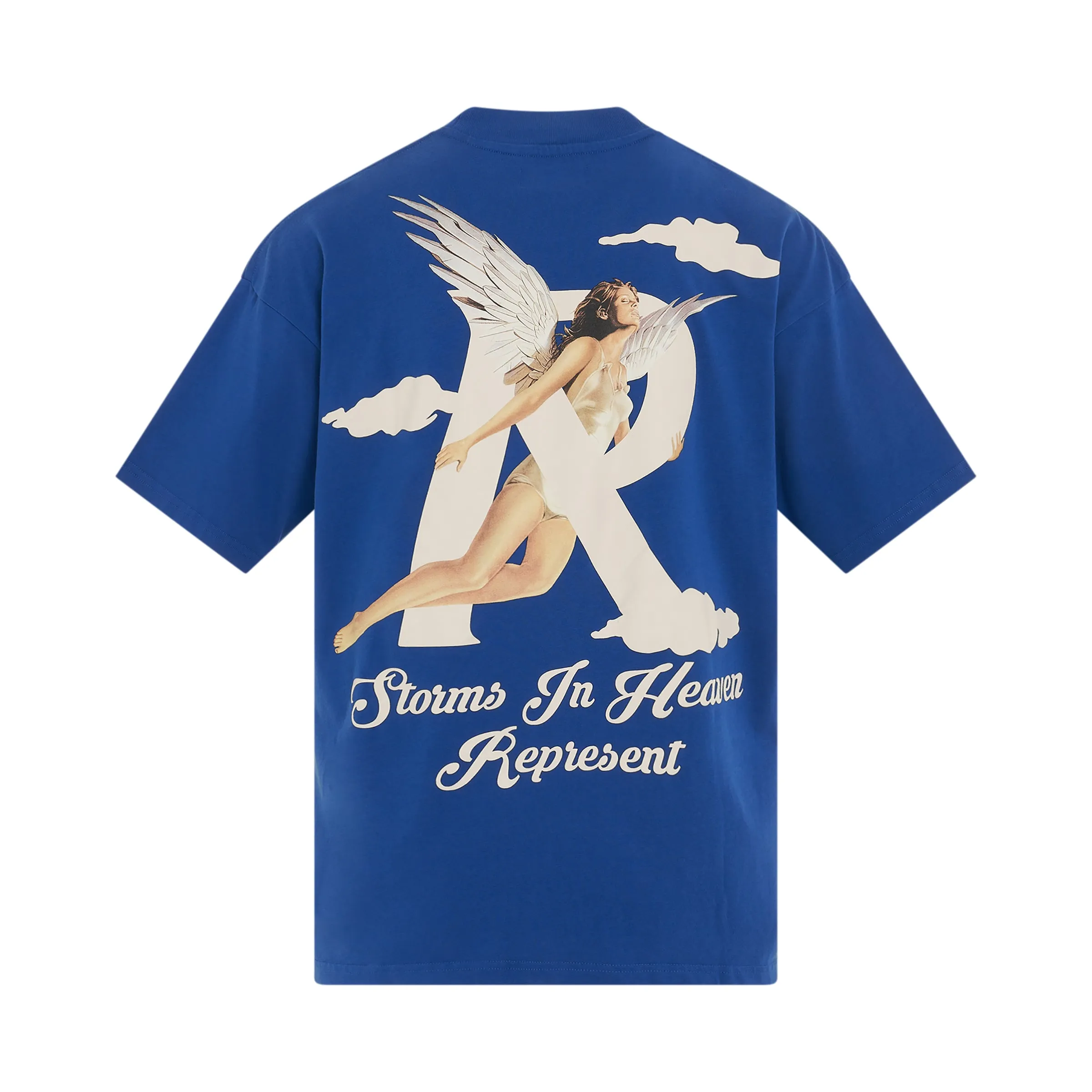 Storms in Heaven T-Shirt in Cobalt Blue sold by MARAIS product image thumbnail 4