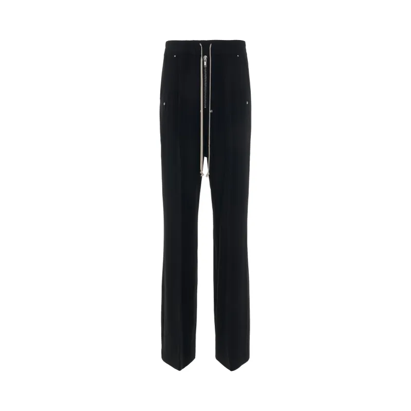 Drawstring Geth Belas Woven Pants in Black sold by MARAIS