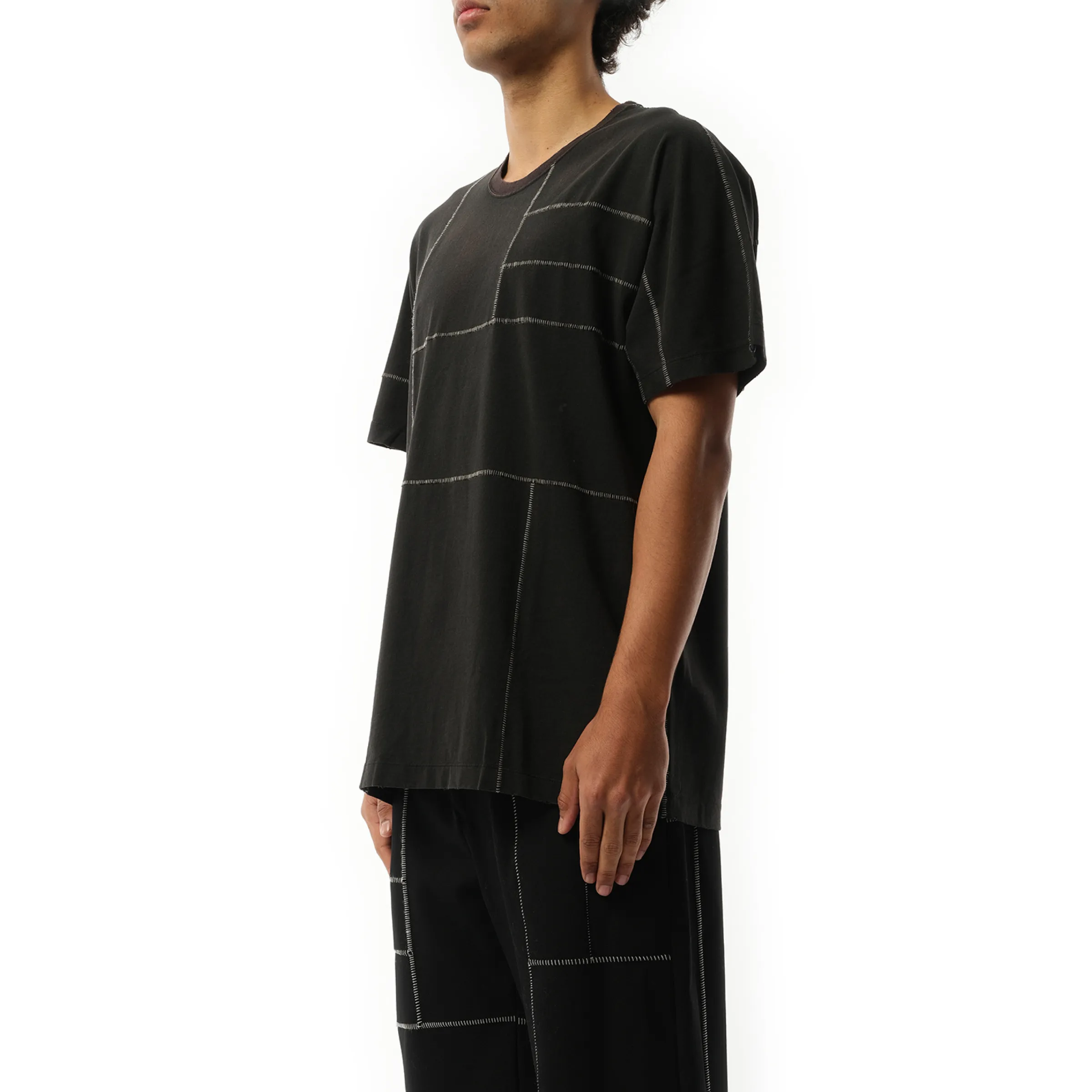 Frankenstein Cutting T-Shirt in Black sold by MARAIS product image thumbnail 5