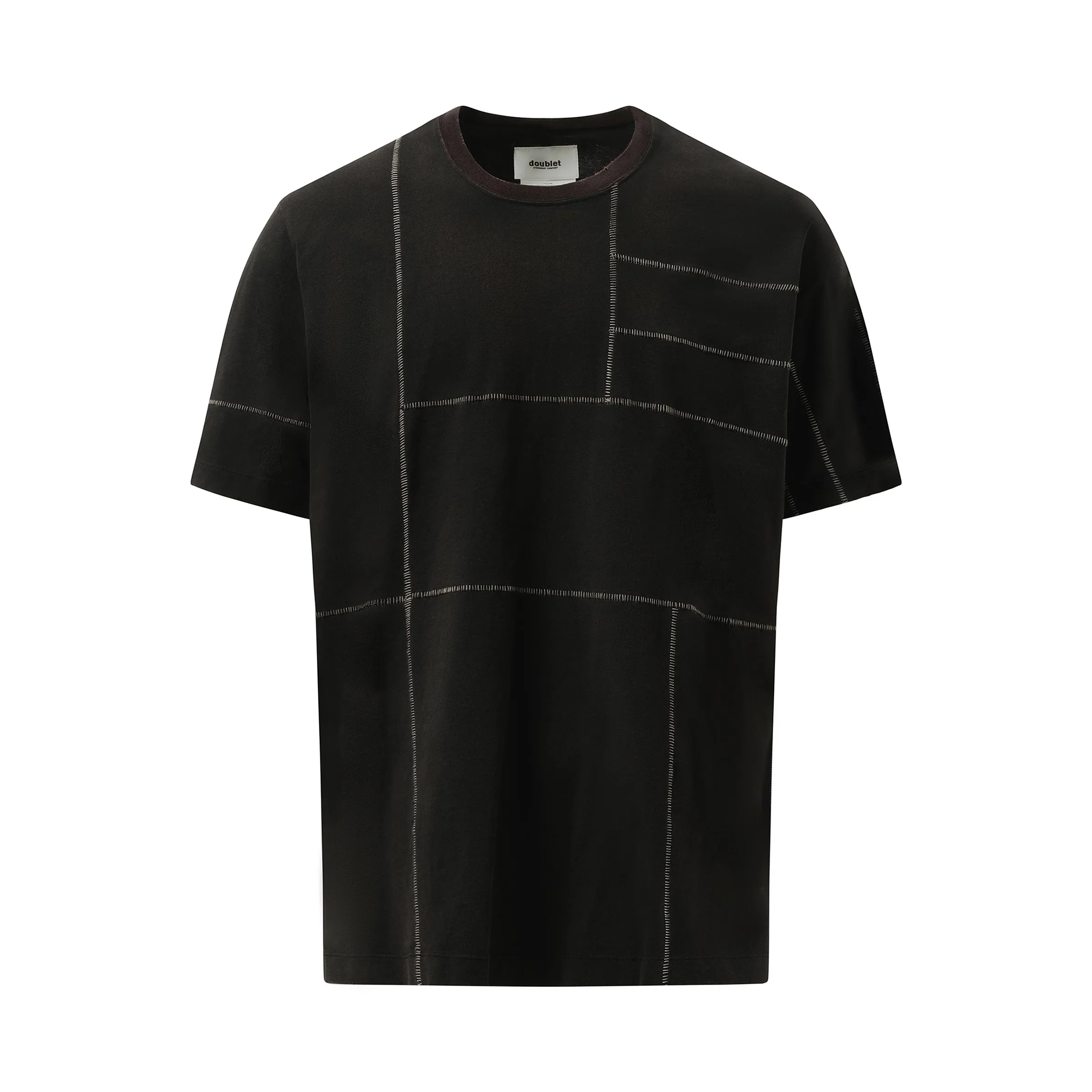 Frankenstein Cutting T-Shirt in Black sold by MARAIS product image thumbnail 2