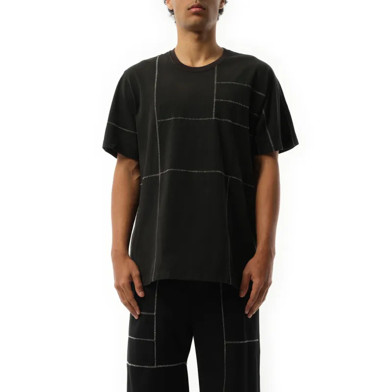 Frankenstein Cutting T-Shirt in Black sold by MARAIS