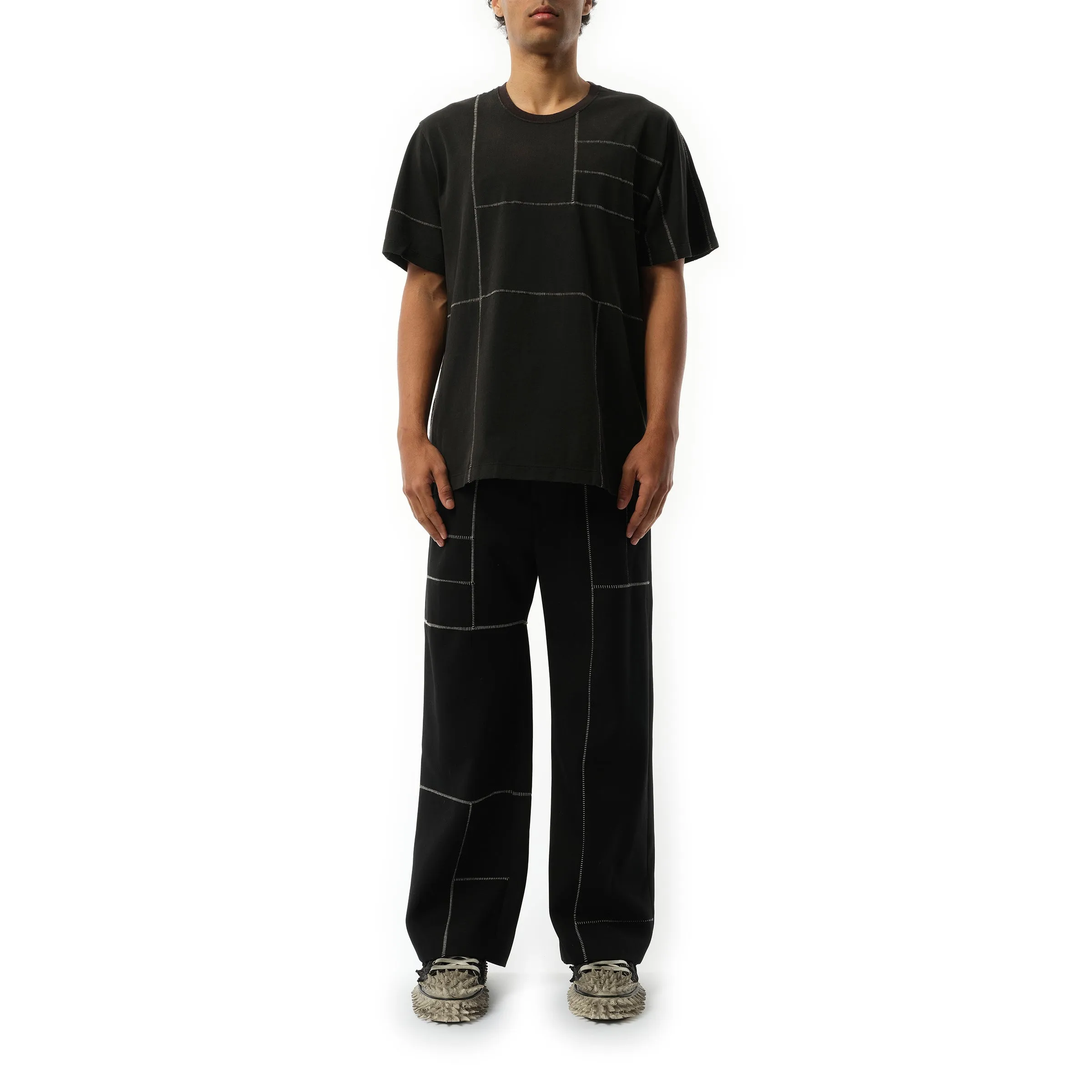 Frankenstein Cutting T-Shirt in Black sold by MARAIS product image thumbnail 4