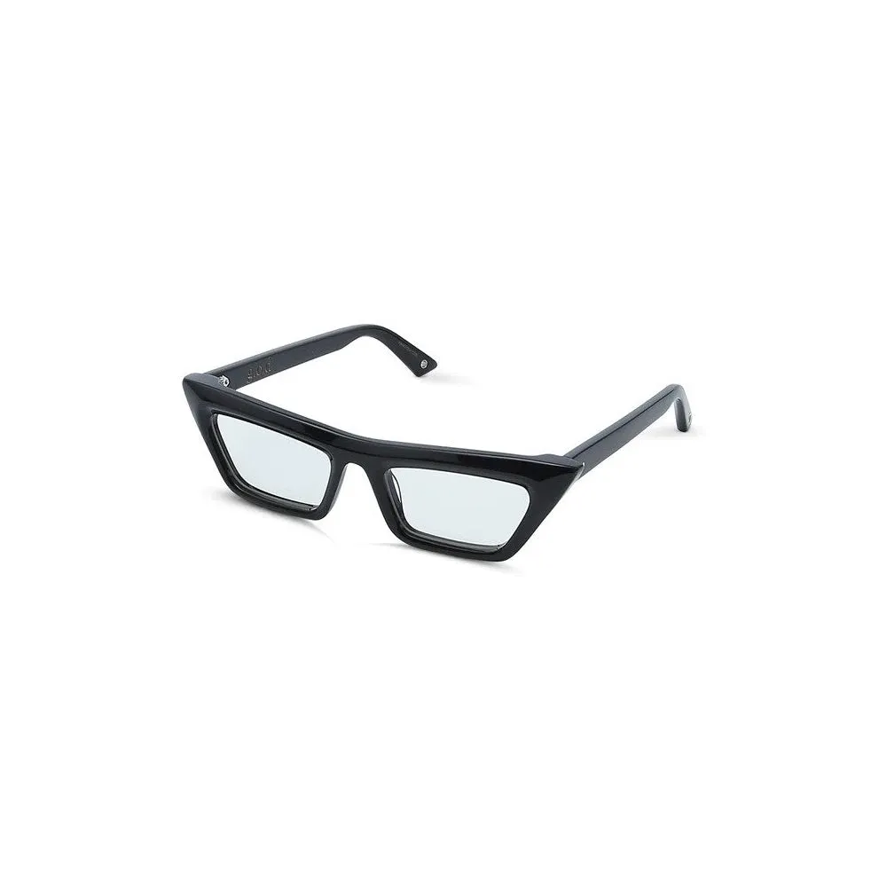 Twenty Two Sunglasses with Grey Lens in Black sold by MARAIS