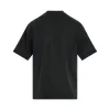 3 Stripe T-Shirt in Black/Off White sold by MARAIS