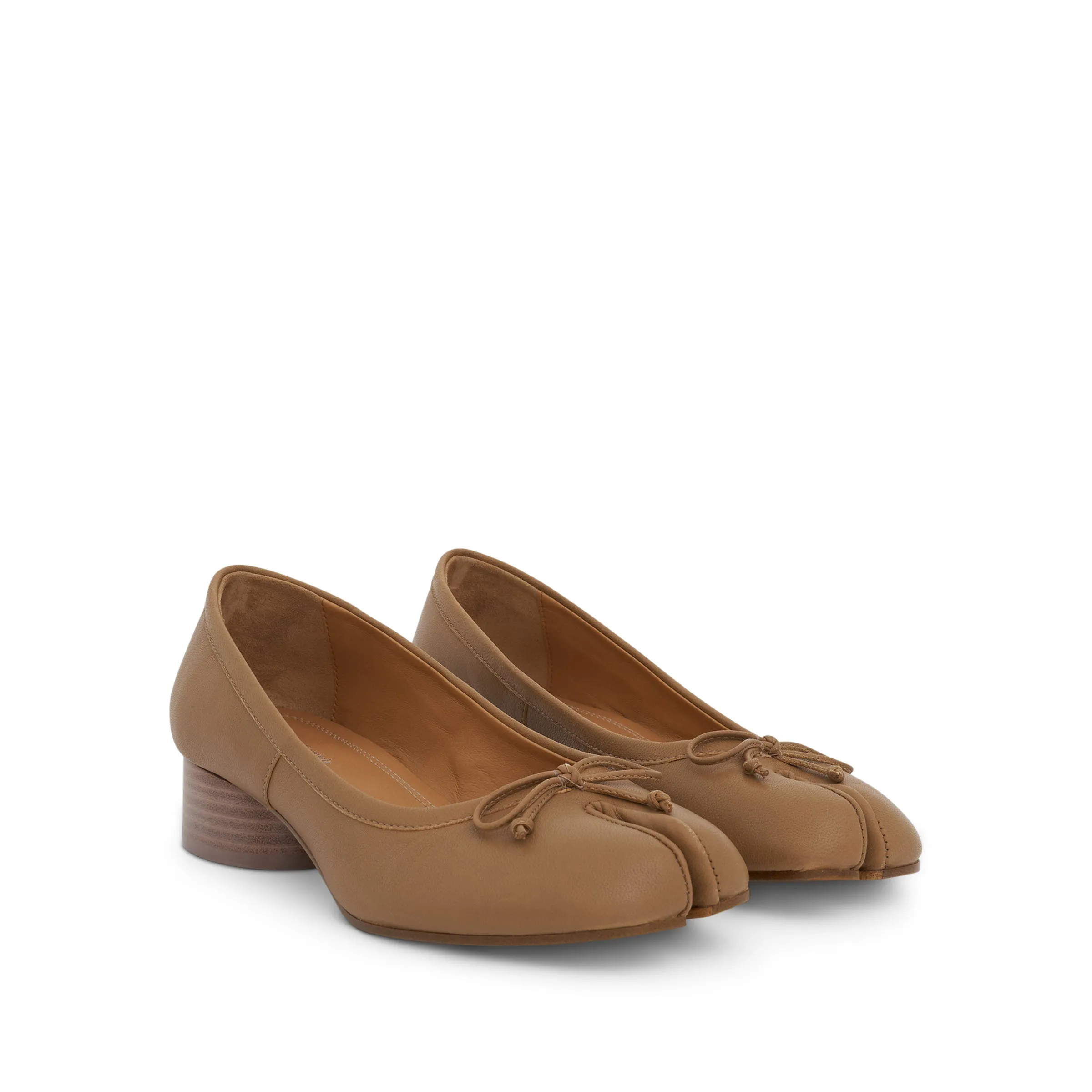 Tabi Ballerina 3cm Flats in Nude sold by MARAIS product image thumbnail 2