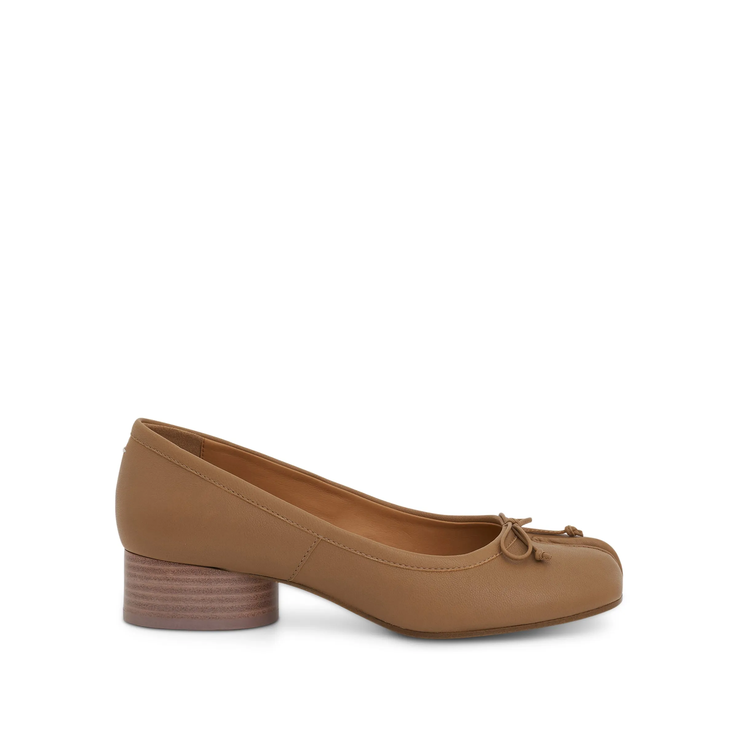 Tabi Ballerina 3cm Flats in Nude sold by MARAIS