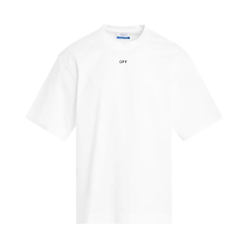 Off Stamp Skate T-Shirt in White/Black sold by MARAIS