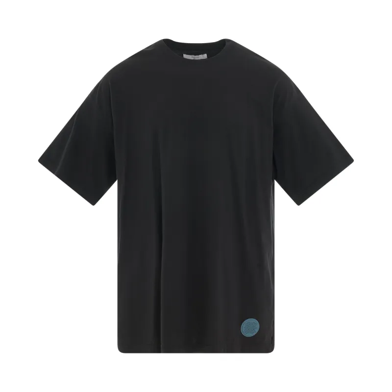 Rib Big T-Shirt in Black sold by MARAIS