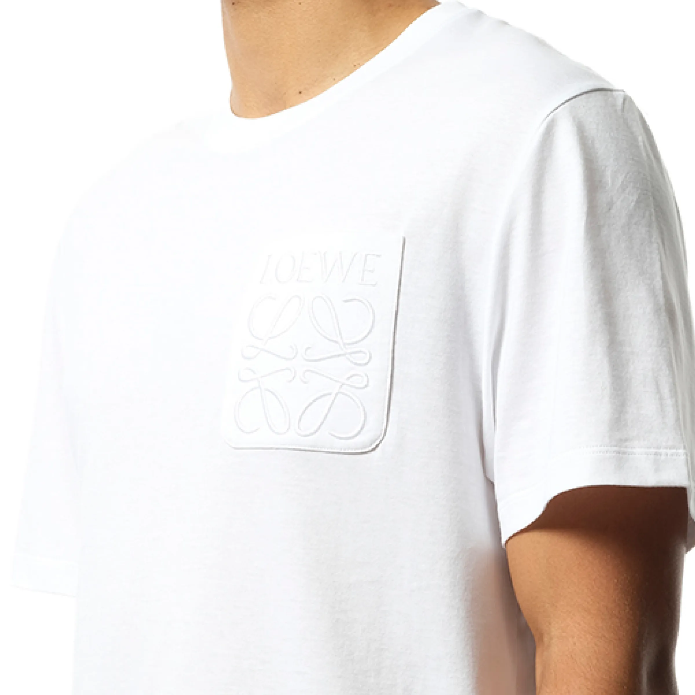 Relaxed Anagram T-Shirt in White sold by MARAIS product image thumbnail 3