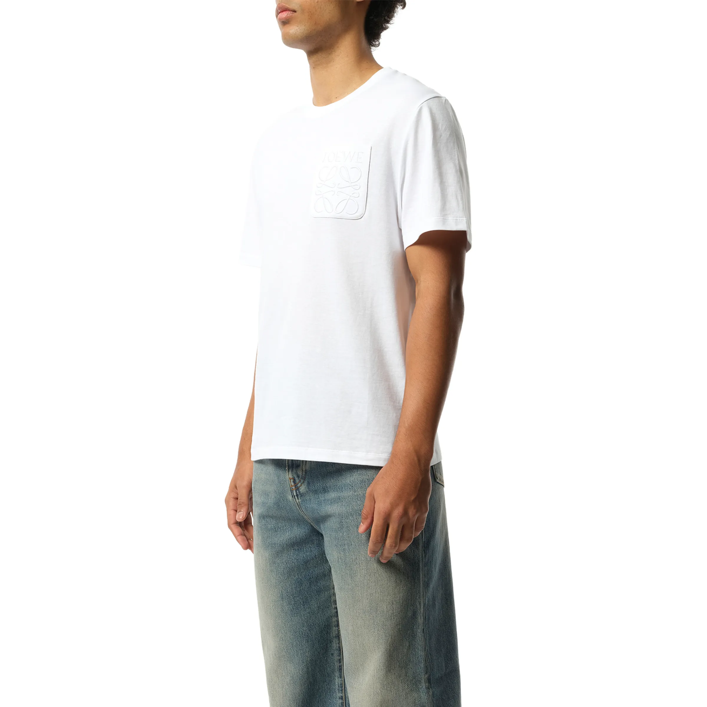 Relaxed Anagram T-Shirt in White sold by MARAIS product image thumbnail 5