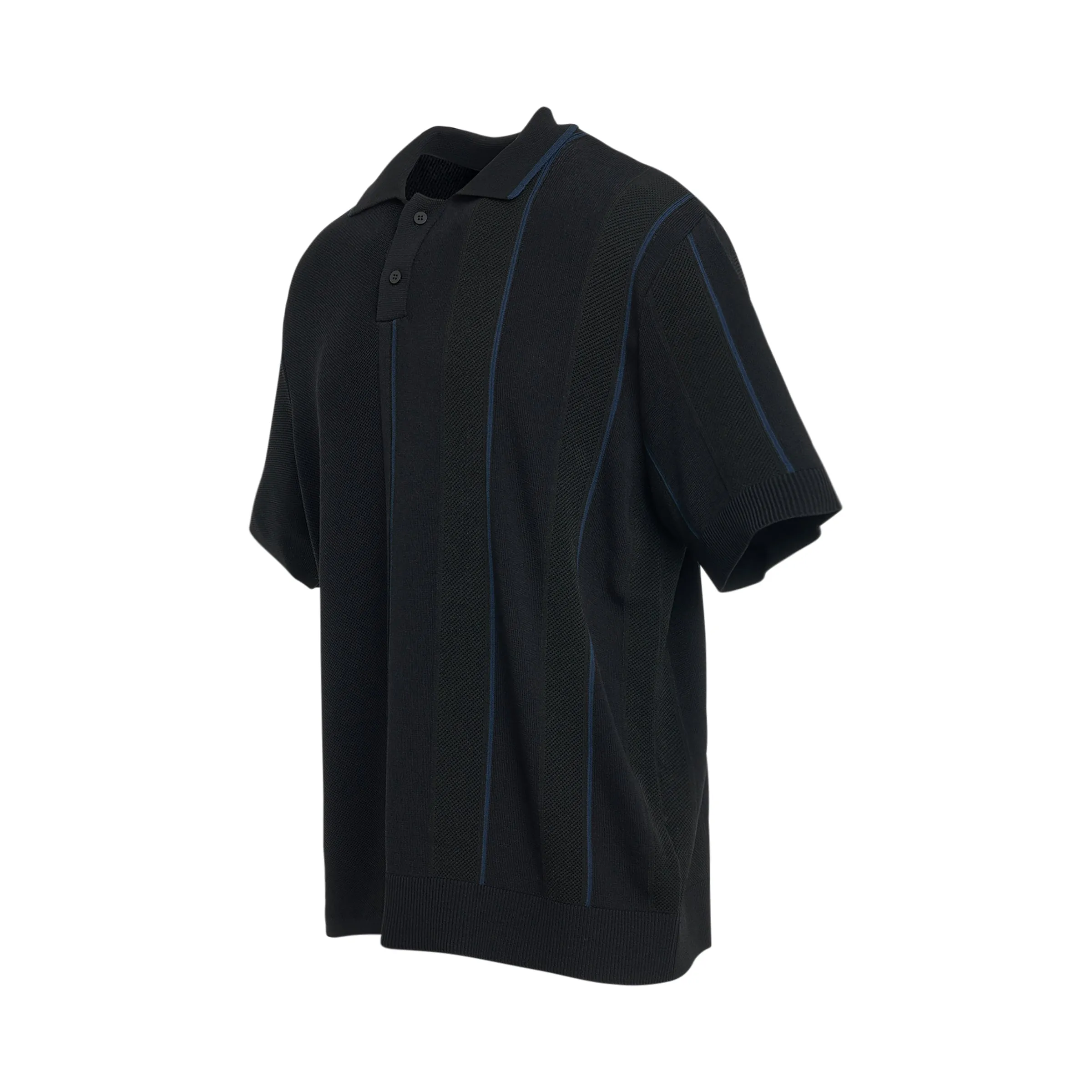 Juego Striped Polo in Black sold by MARAIS product image thumbnail 2