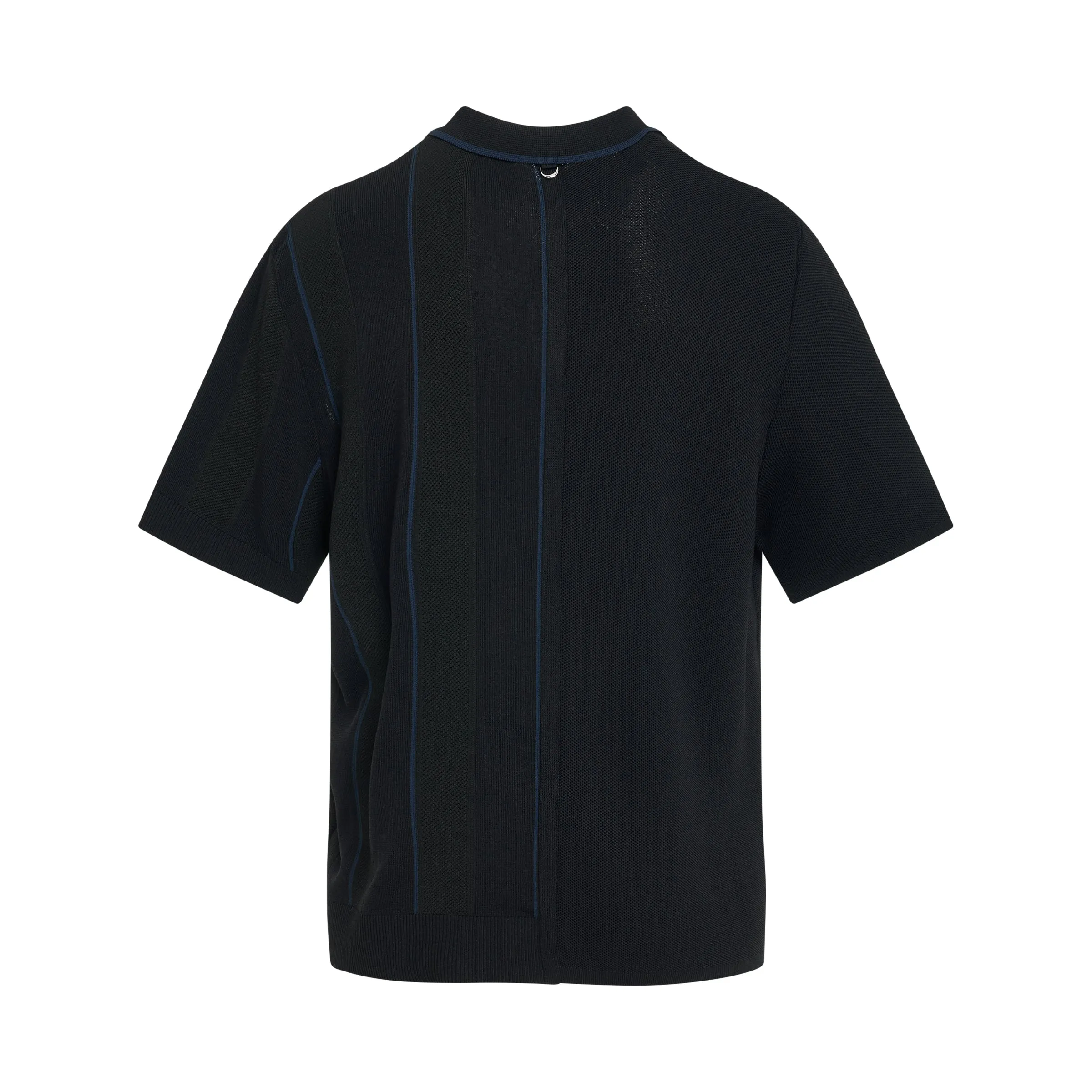 Juego Striped Polo in Black sold by MARAIS product image thumbnail 4