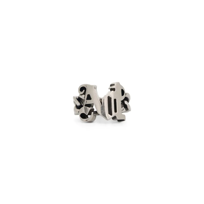 Monogram Chunky Ring in Silver sold by MARAIS