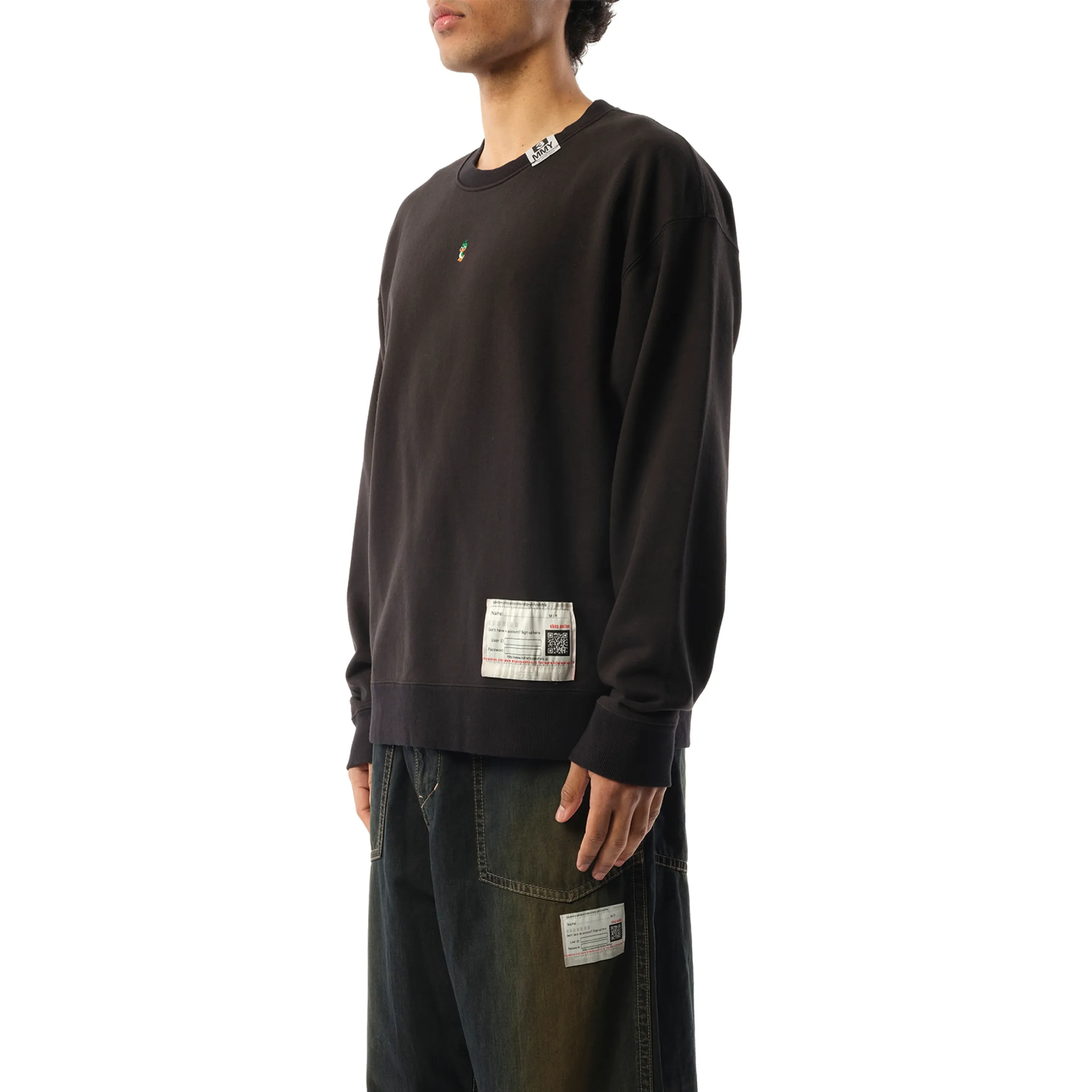 Duck Embroidery Pullover in Black sold by MARAIS product image thumbnail 5