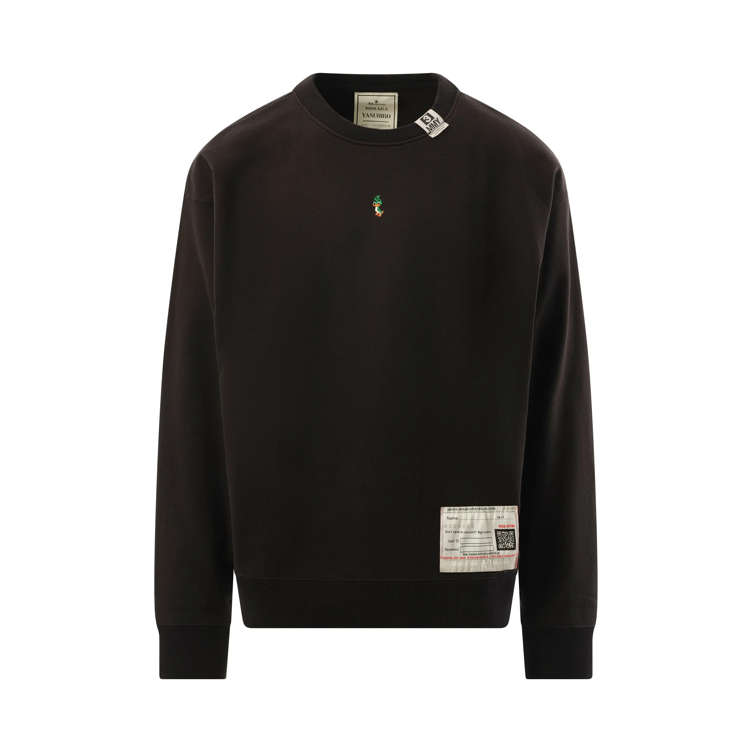Duck Embroidery Pullover in Black sold by MARAIS product image thumbnail 2