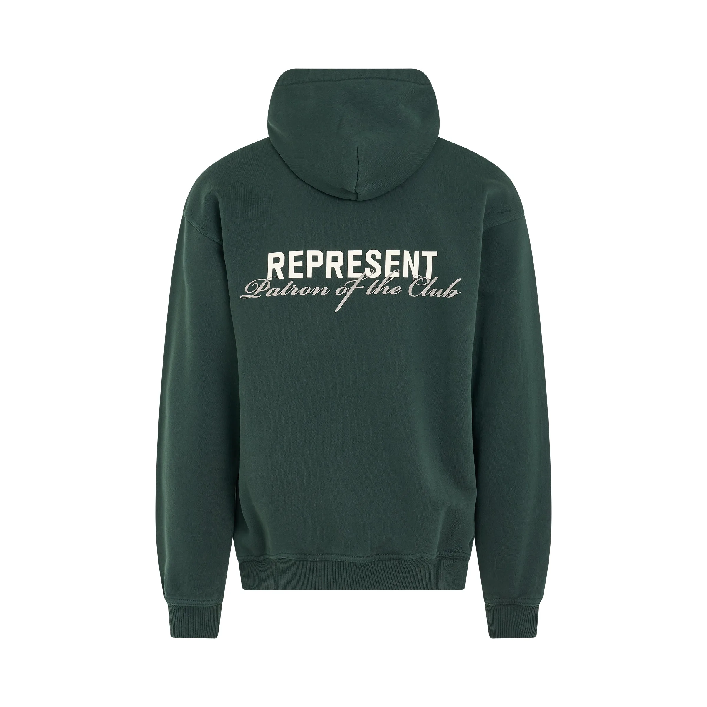 Patron of the Club Hoodie in Forest Green sold by MARAIS product image thumbnail 4