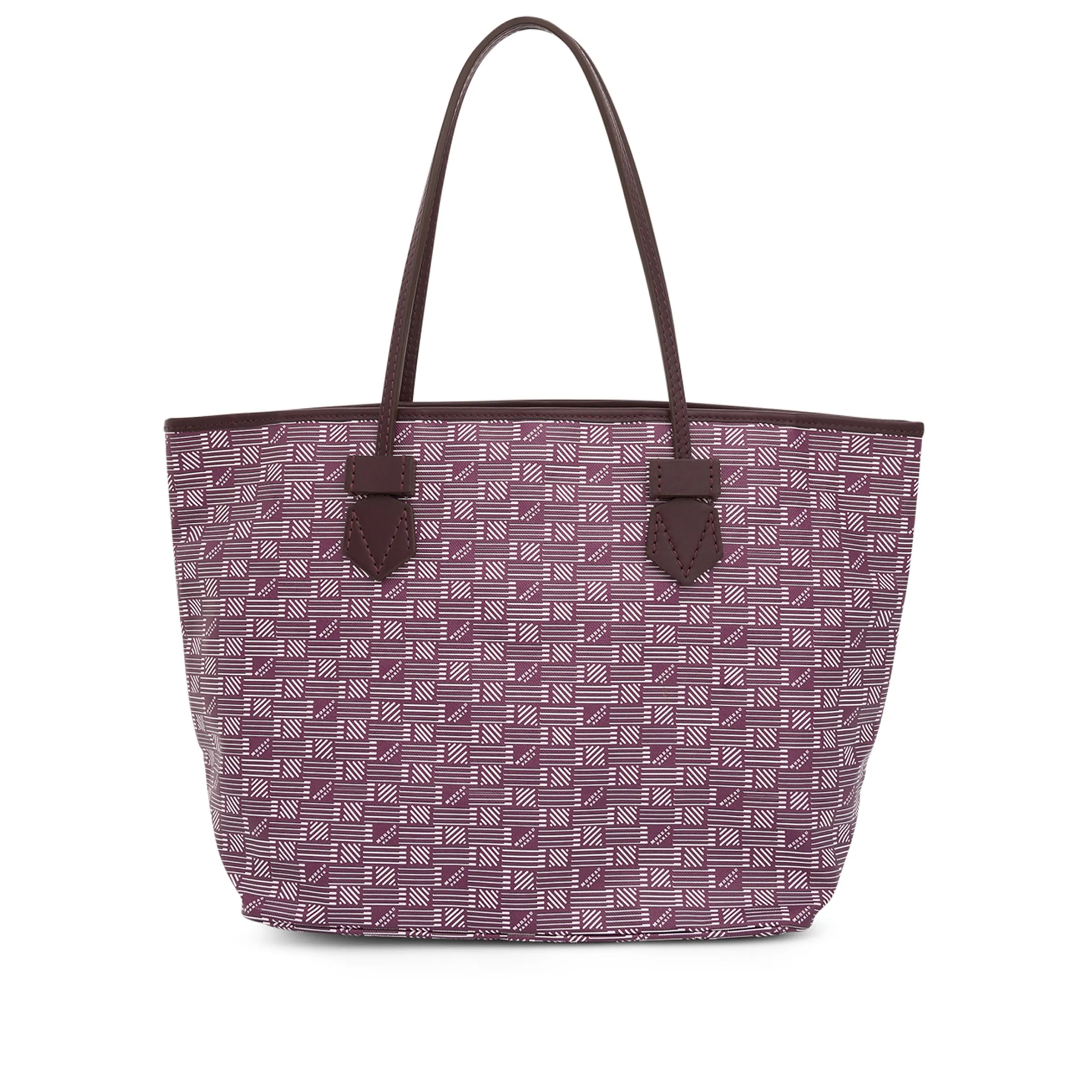 Saint Tropez Tote MM in Burgundy sold by MARAIS product image thumbnail 4