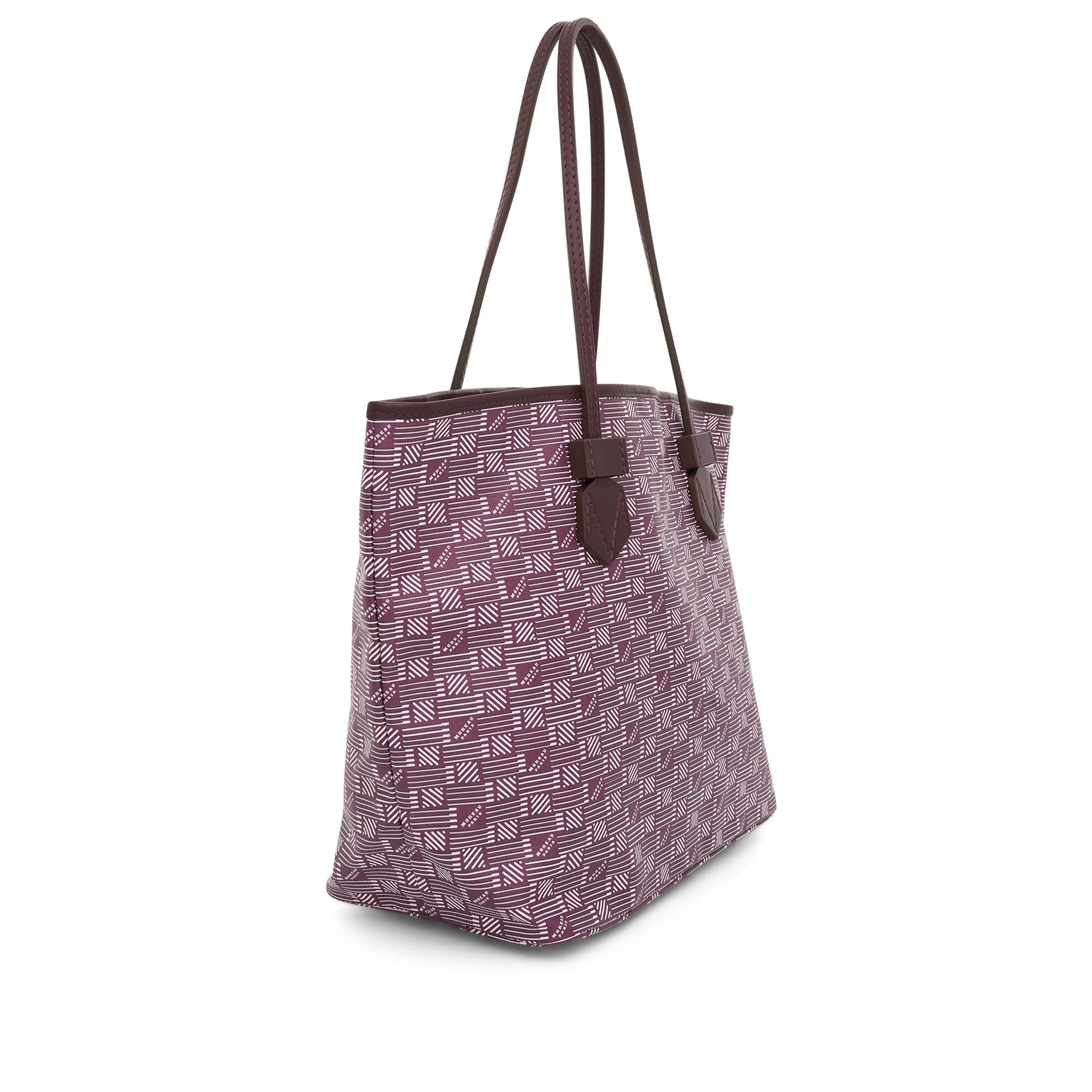 Saint Tropez Tote MM in Burgundy sold by MARAIS product image thumbnail 2