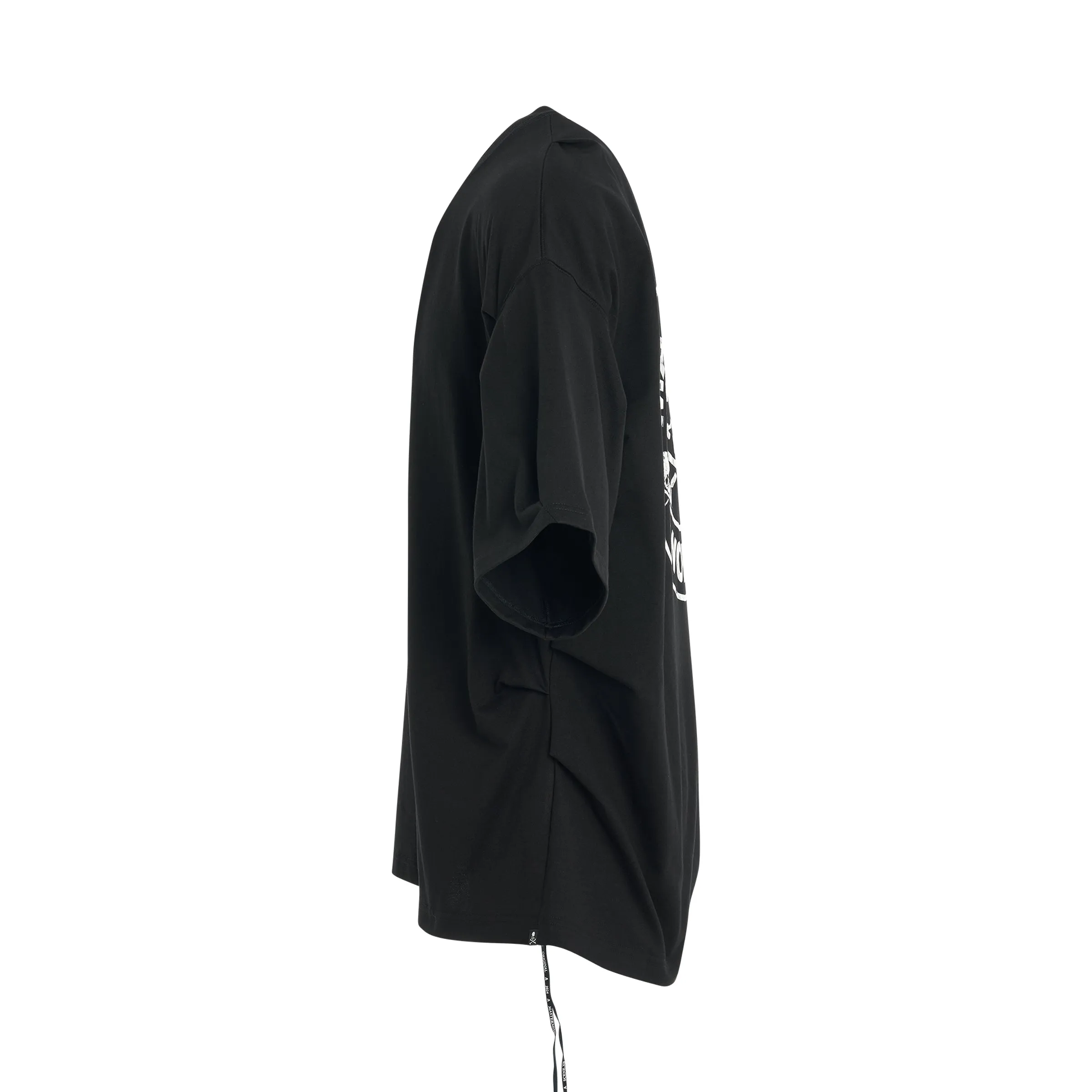 Tuck Oversized T-Shirt in Black sold by MARAIS product image thumbnail 3