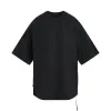 Tuck Oversized T-Shirt in Black sold by MARAIS
