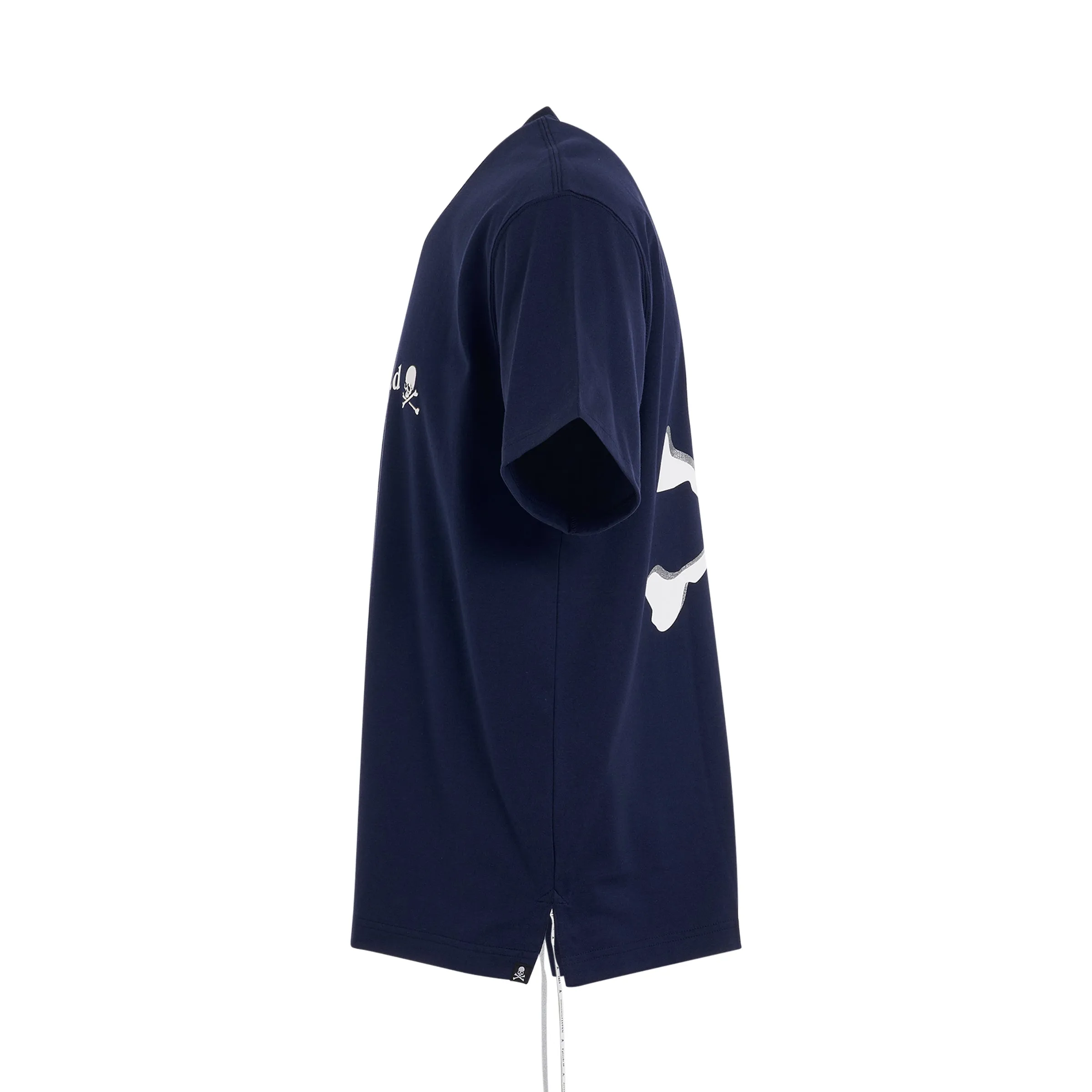 Classic Logo and Skull T-Shirt in Navy sold by MARAIS product image thumbnail 3