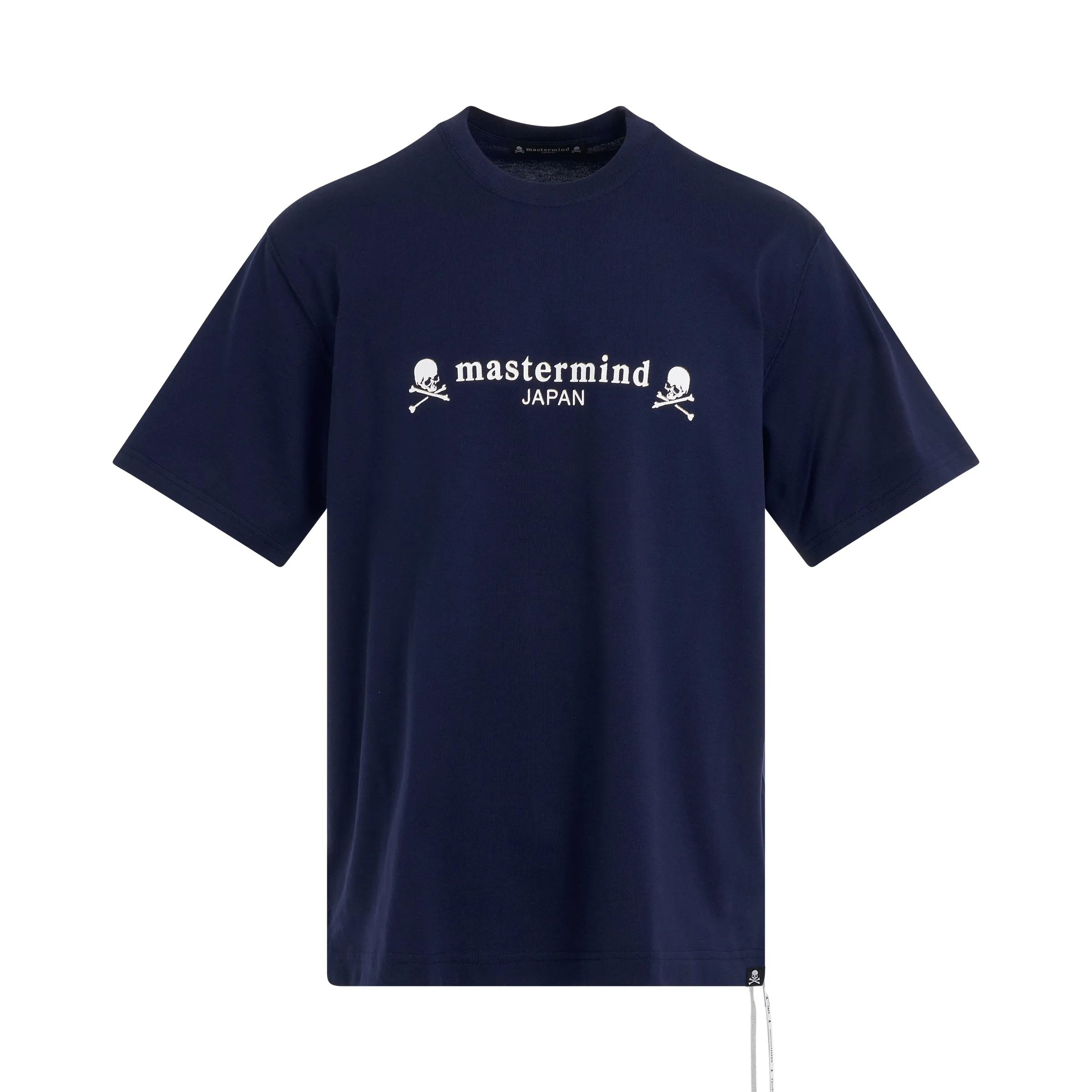 Classic Logo and Skull T-Shirt in Navy sold by MARAIS