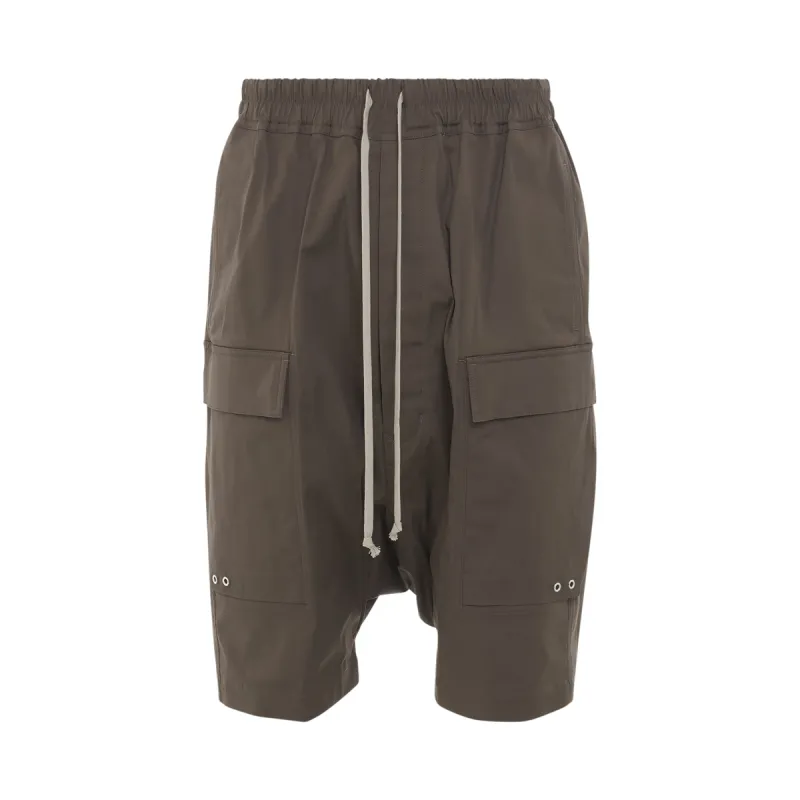 Cargo Pods Shorts in Dust sold by MARAIS