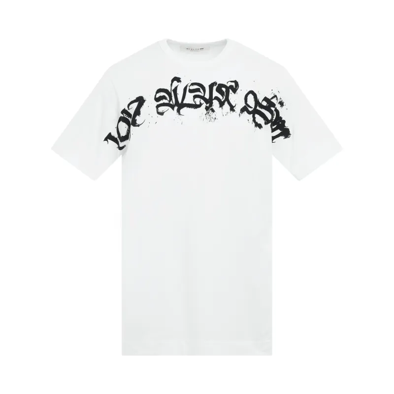 Collection Logo Graphic T-Shirt in White sold by MARAIS