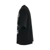 Crack Angel Print T-Shirt in Black sold by MARAIS